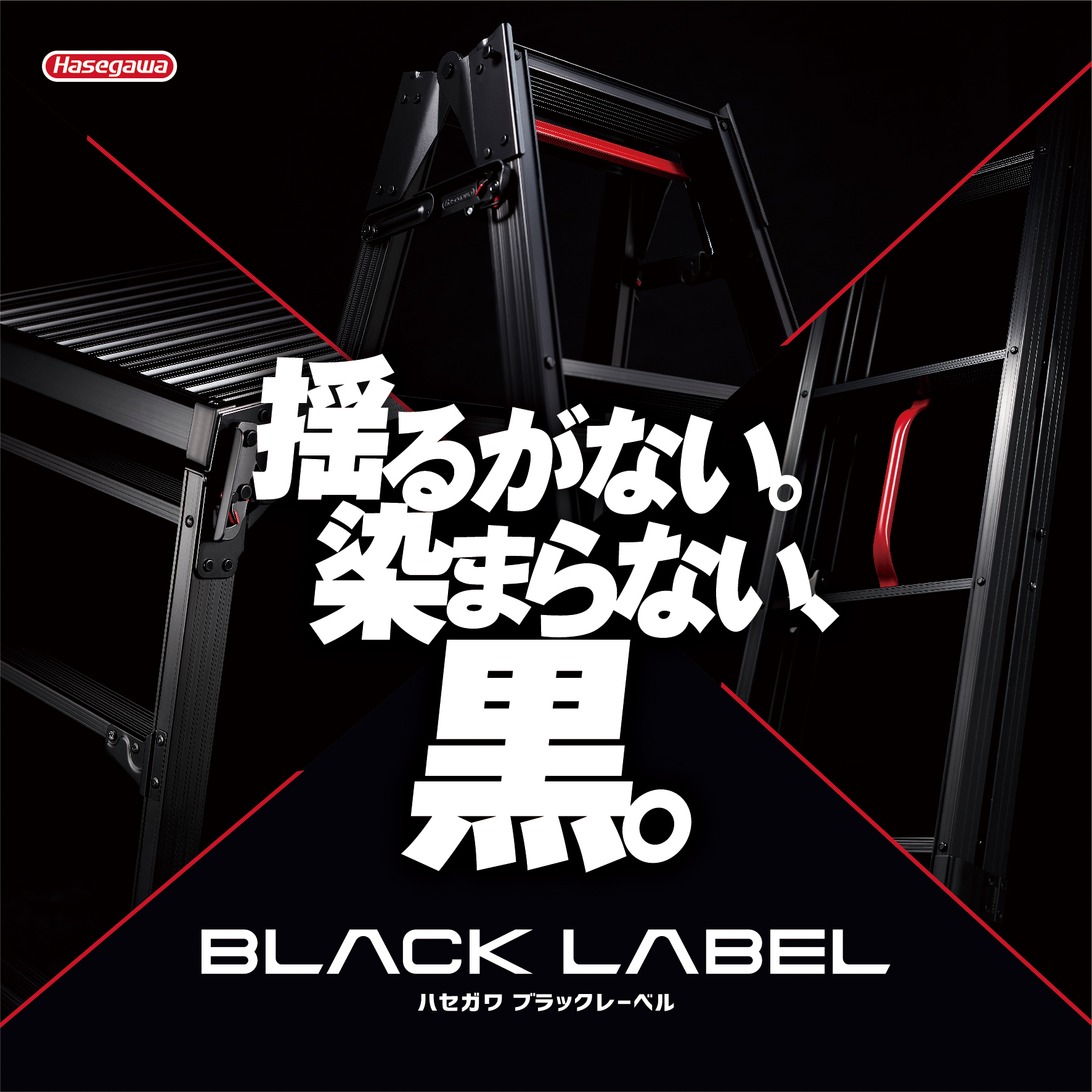 BLACK LABELより新機種発売のお知らせ | ニュース | 梯子、脚立の 