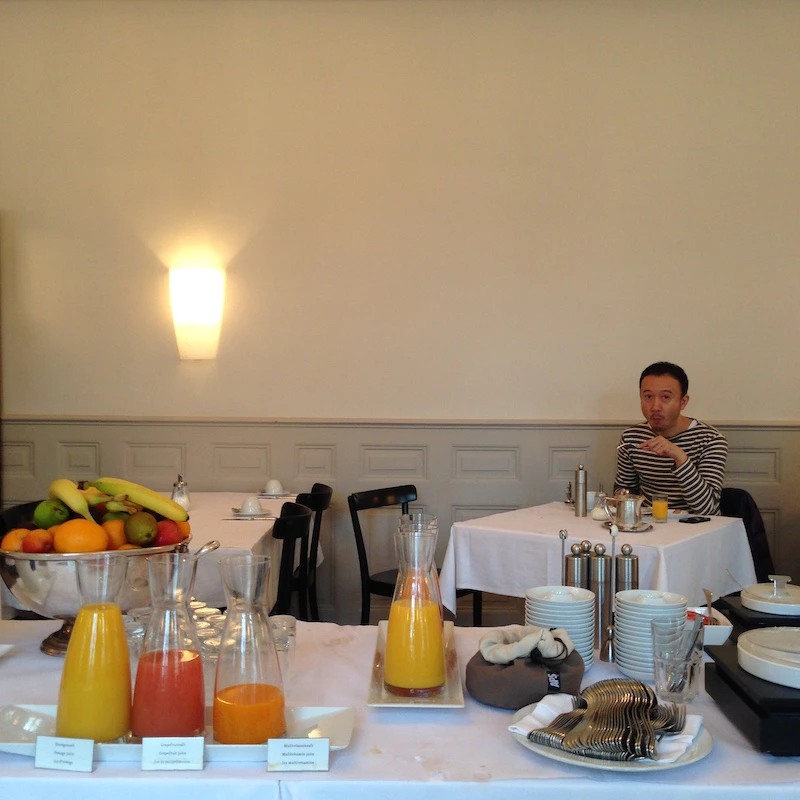 ▲バーゼルのホテル