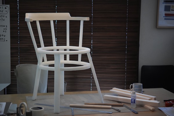 ▲ 「OFFSET」原寸模型（発砲ウレタンフォーム製）