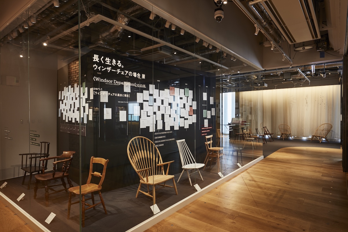 ▲ATELIER MUJI GINZA 展覧会の会場 ／ 空間構成：DRILL DESIGN