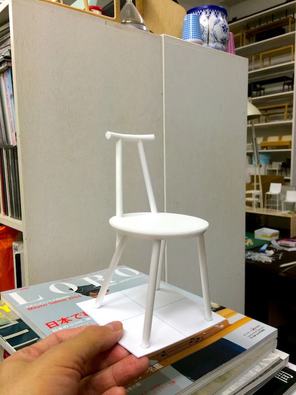 ▲手作業で製作された模型