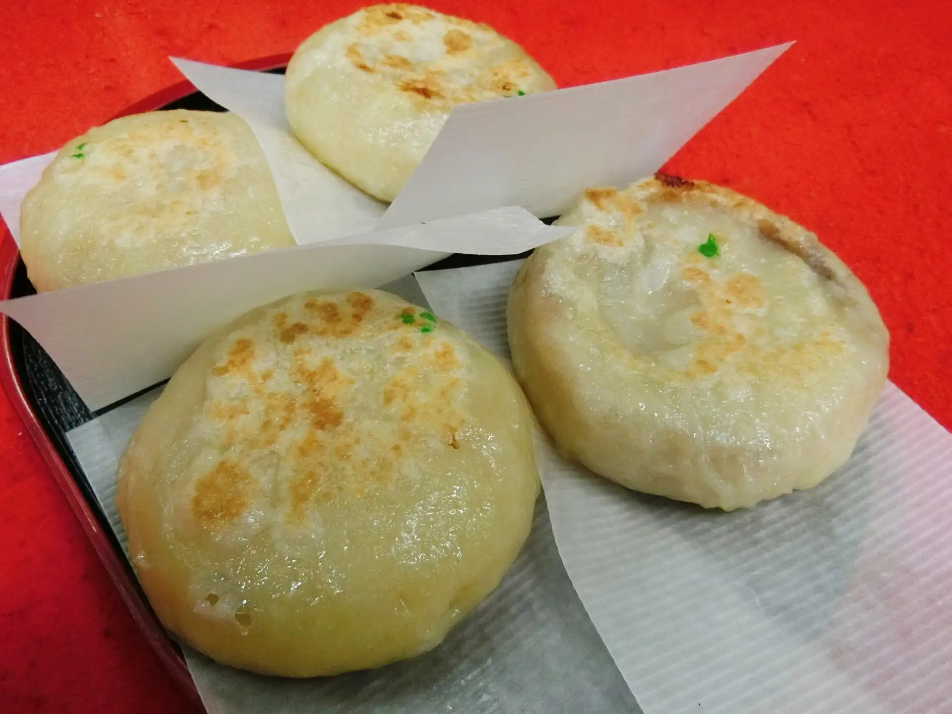 Famous Nagano oyaki dumplings, a popular local snack and souvenir