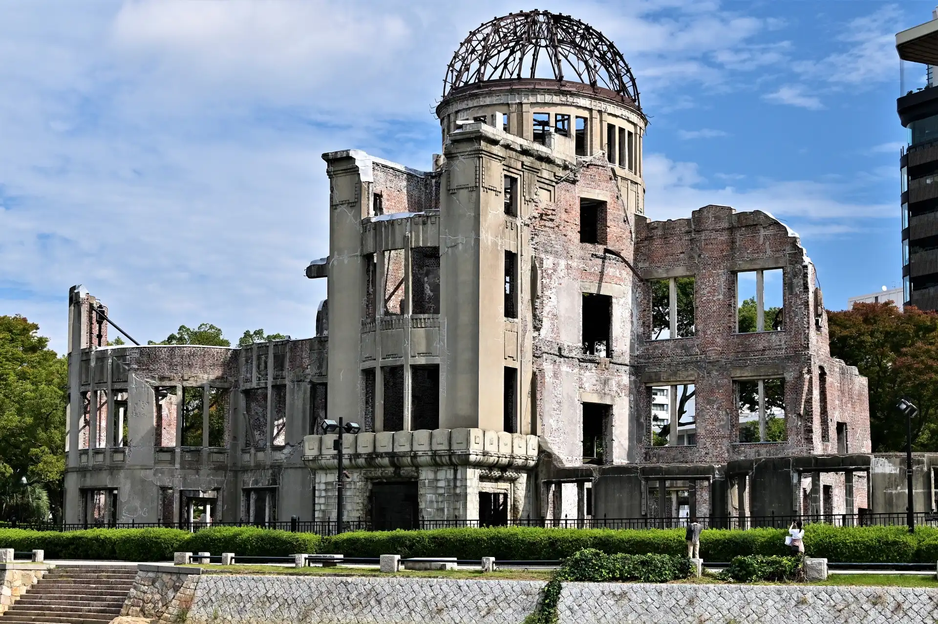 Atomic Bomb Dome at Hiroshima Peace Memorial Park, a UNESCO World Heritage Site symbolizing peace and remembrance