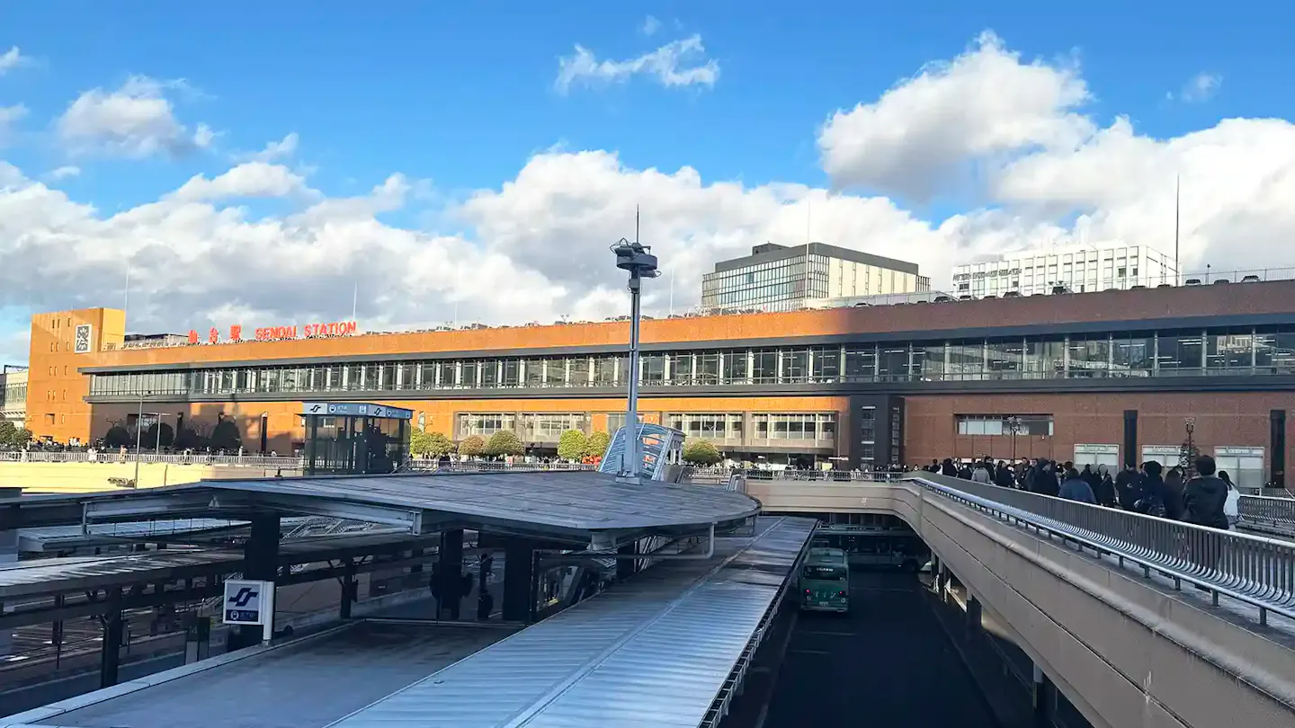 Sendai Station: Shinkansen, Map, Lockers & Restaurants