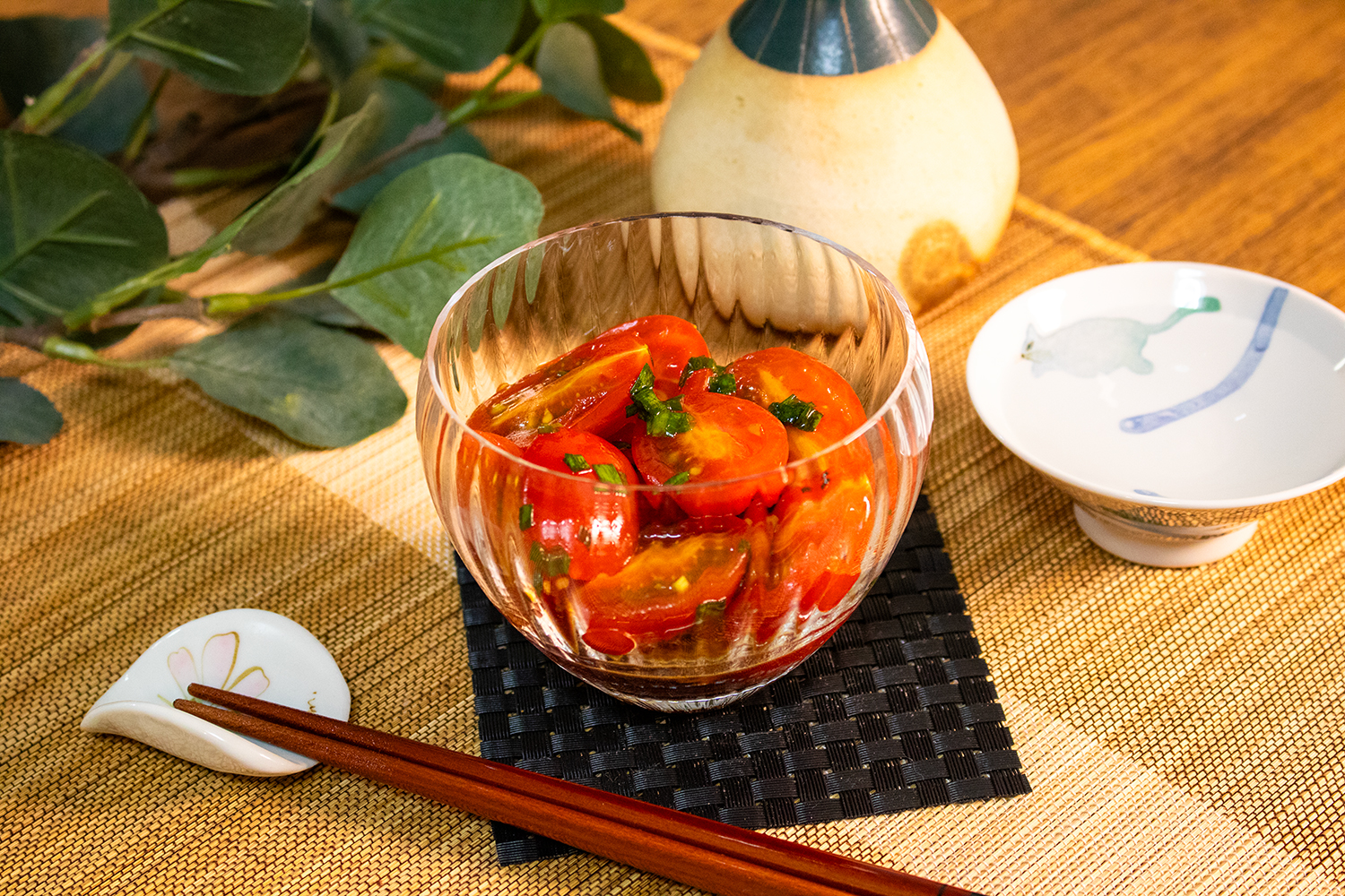 ハイギャバトマトの簡単しょうゆ漬け／レシピ_作り方