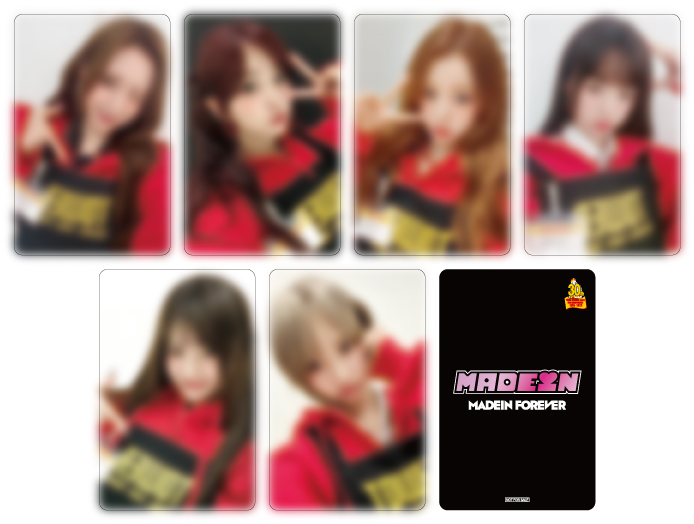 【WEB限定】 MADEIN FOREVER」リリース記念「MADEIN×TOWER RECORDS SHIBUYA タレントカード