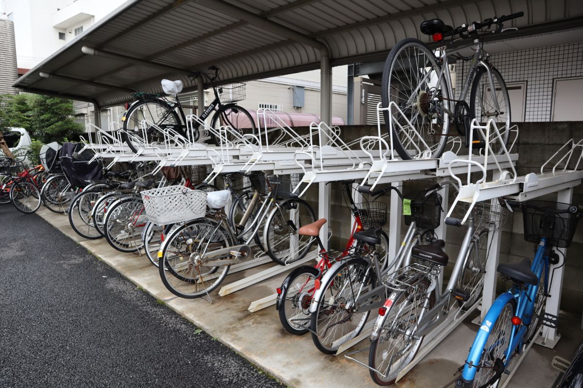 屋外駐輪場