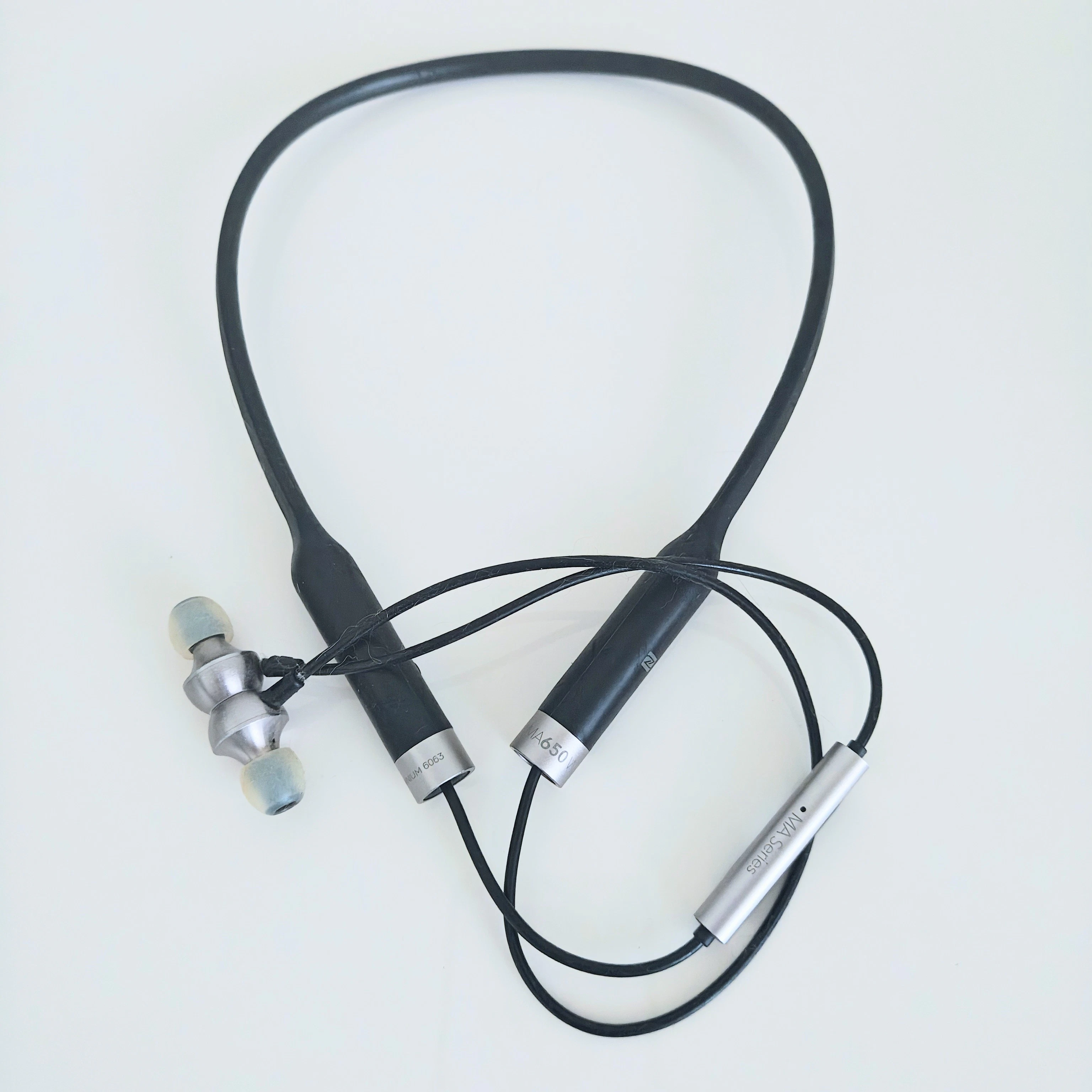 Bluetoothワイヤレスイヤホンの写真