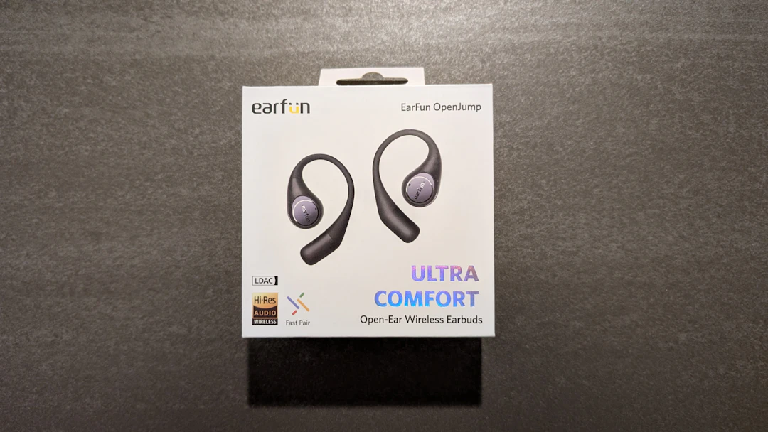 EarFun OpenJumpレビュー!1万円以下の隠れた名機