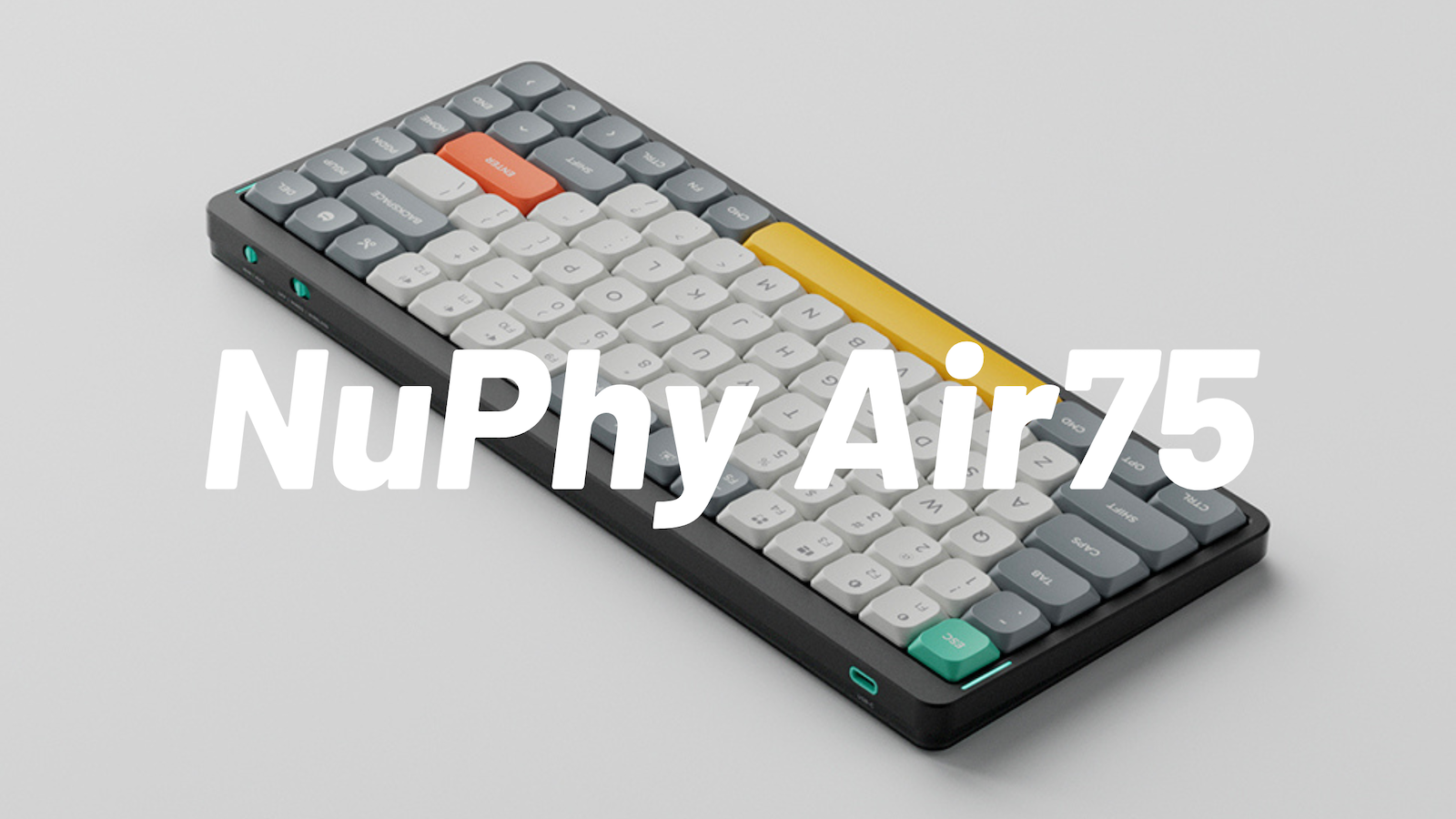 【長期レビュー】メカニカルキーボード「NuPhy Air75」がもう