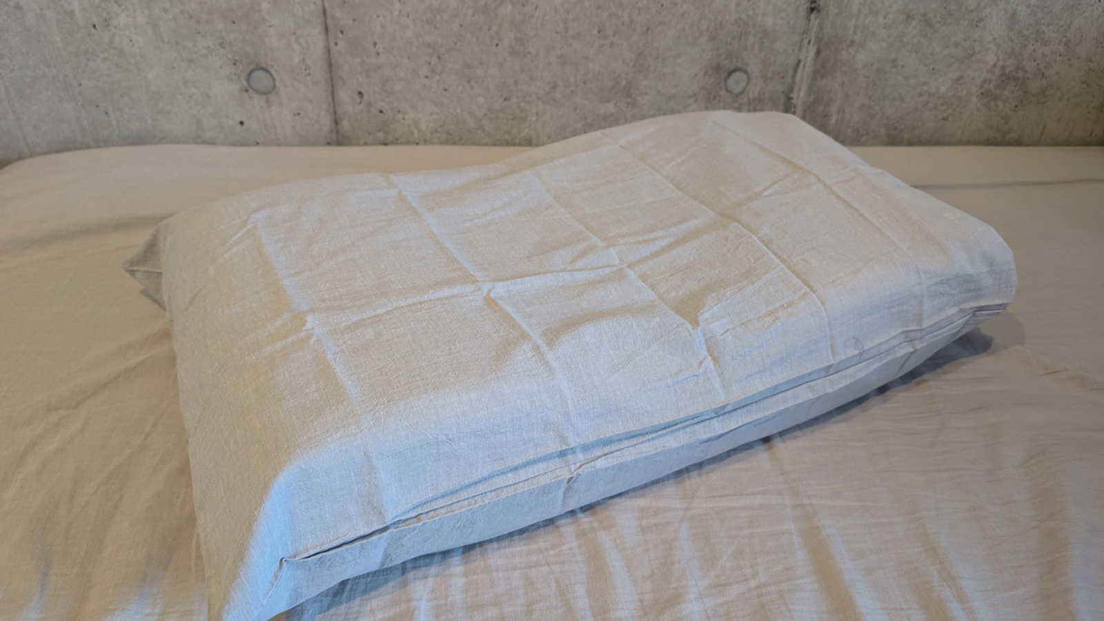 無印良品で買った枕（寝返りを考慮した新製品、これ地味におすすめ）