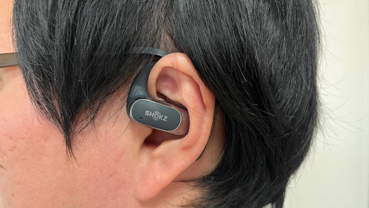 Shokz OpenFit Airとメガネ同時装着