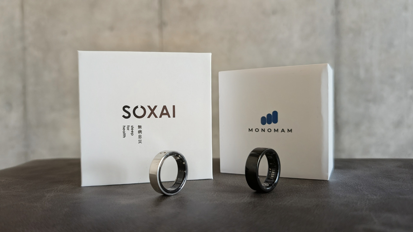 SOXAI RING 2 vs Monomam Ring｜国産スマートリング比較