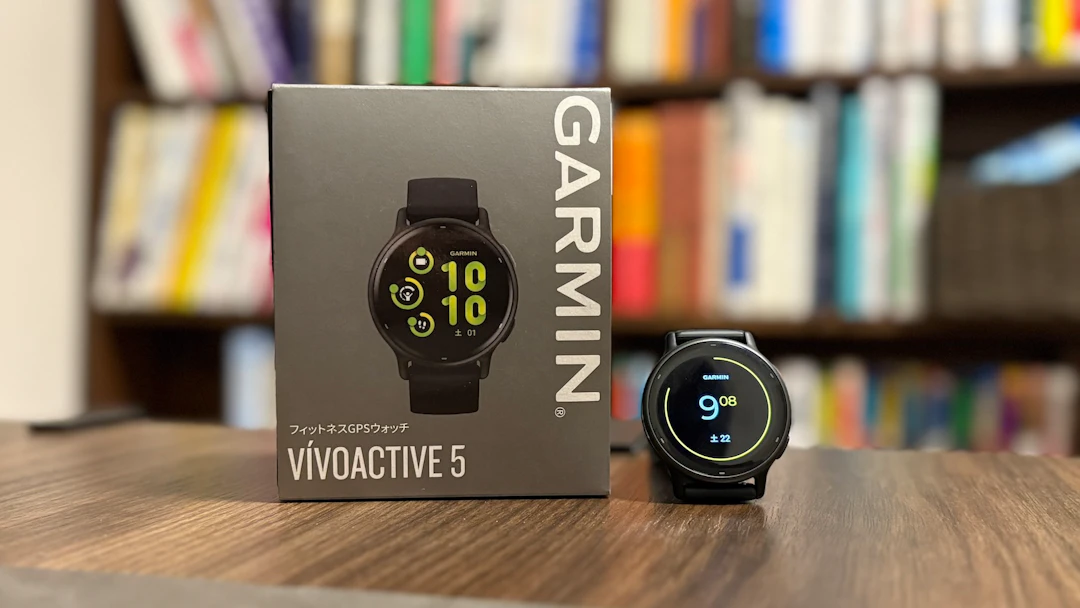 Garmin vívoactive 5レビュー!11日間バッテリーの実力