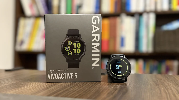 Garmin vívoactive 5 レビュー!Suica対応スマートウォッチ のサムネイル