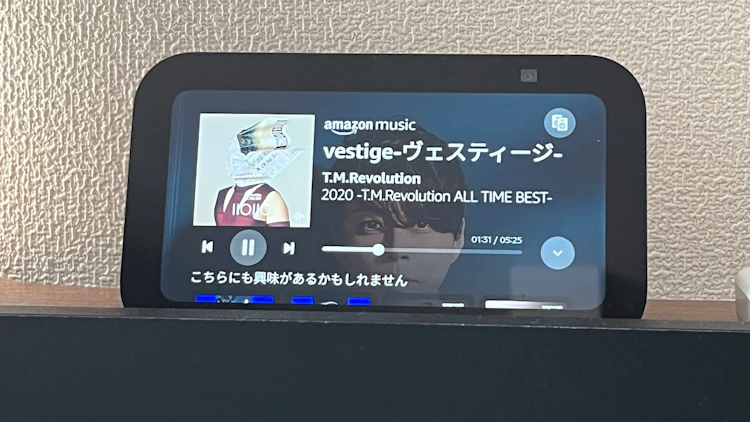 Echo Show 5画面表示