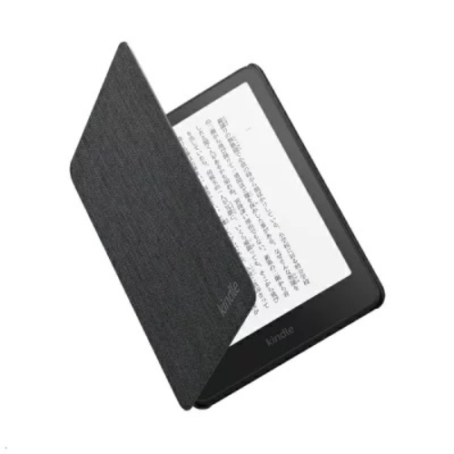 【Kindle Paperwhite・Kindle Paperwhiteシグニチャーエディション 第12世代用】Amazon純正 ファブリックカバー (ブラック) 商品画像
