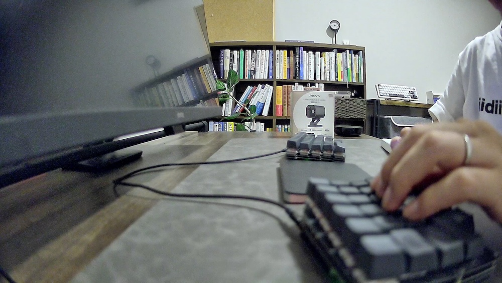 通常の明るさの映像