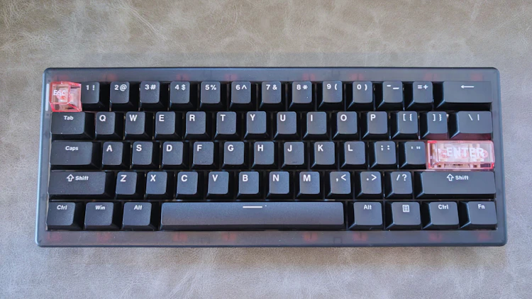 表面(ENTER, ESCキーはスケルトンです)