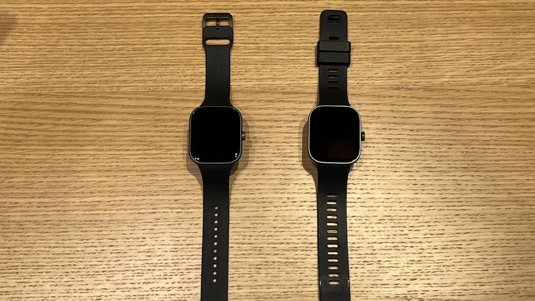 Redmi Watch 5と4の本体比較