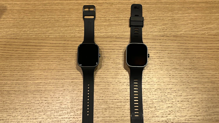 Redmi Watch 5と4の本体比較