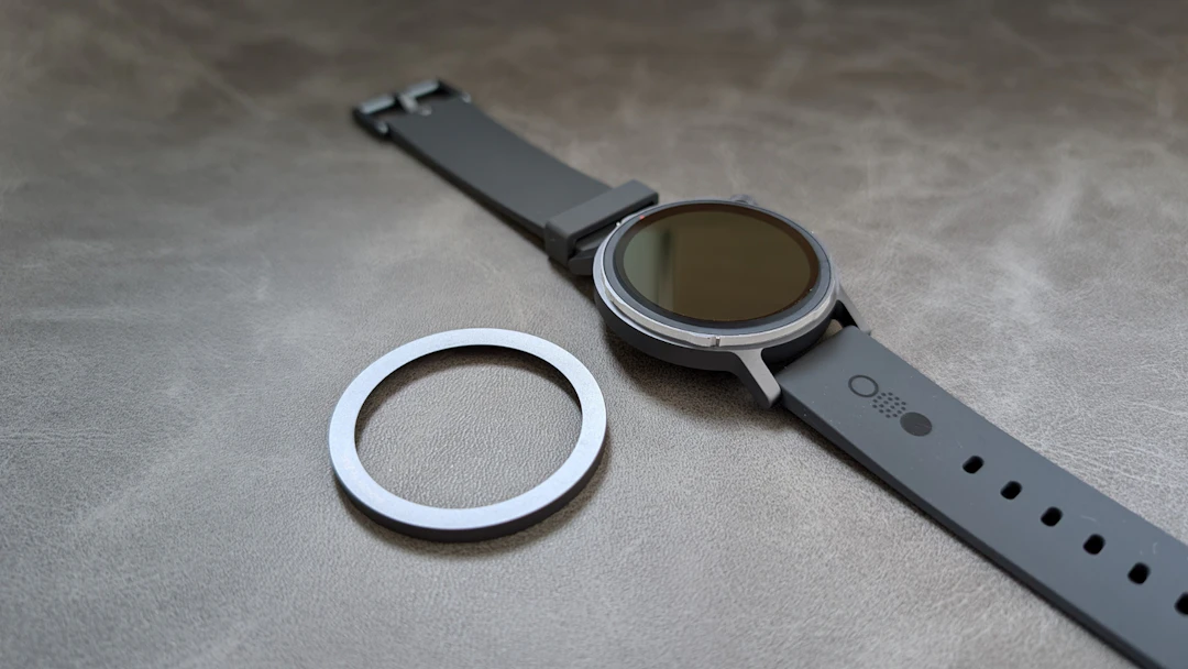 ベゼルは簡単に取り外すことができます(勝手に外れることはありません)