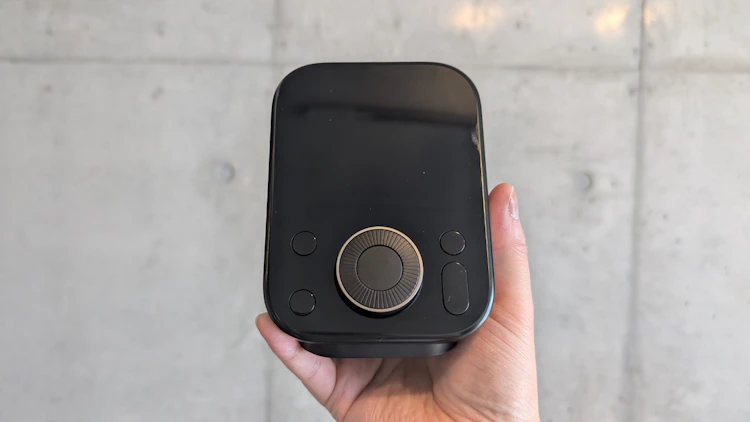 持ってみたサイズ感