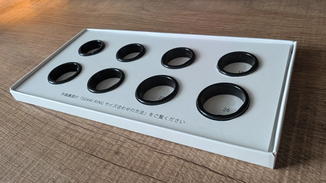 初めてのスマートリングなら絶対欲しいサイジングキット