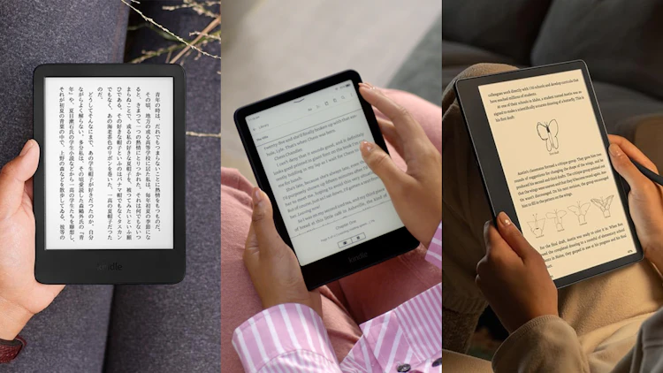 Kindleシリーズのおすすめ4選!実際に比較して自分にあうものを買ってみよう! のサムネイル