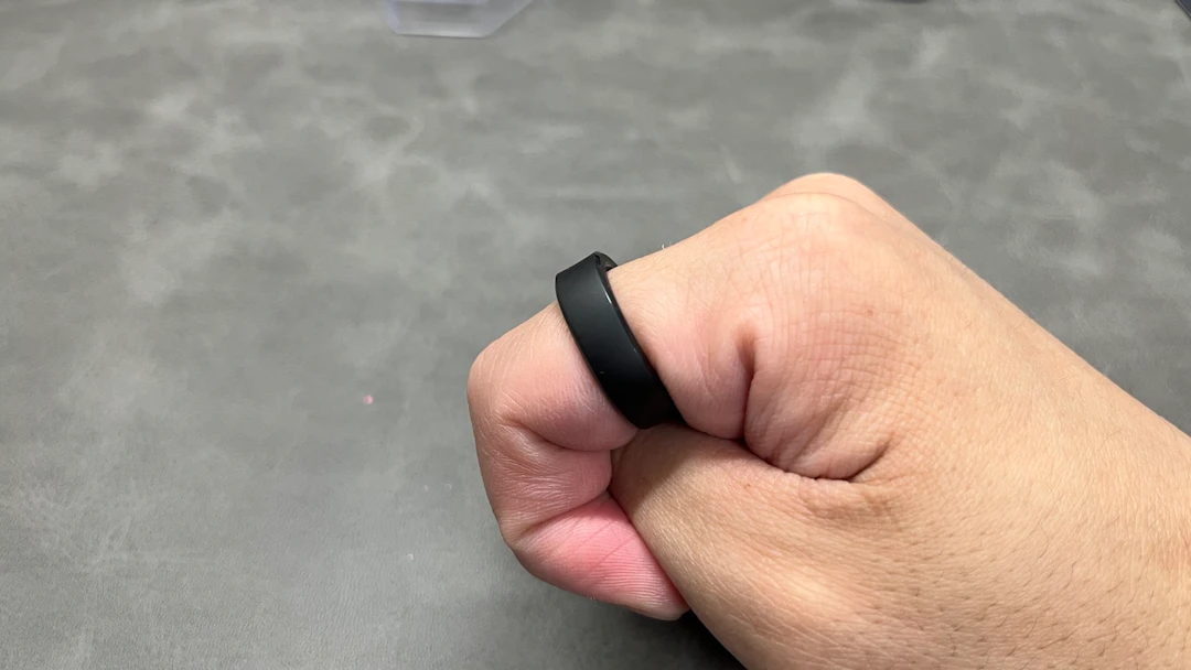 指を曲げた時のイメージ