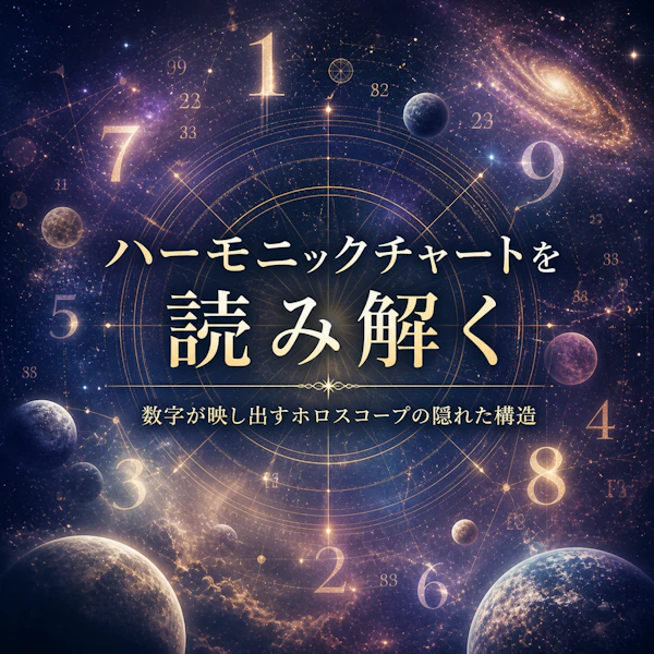 ハーモニックチャートを読み解く ― 数字が映し出すホロスコープの隠れた構造