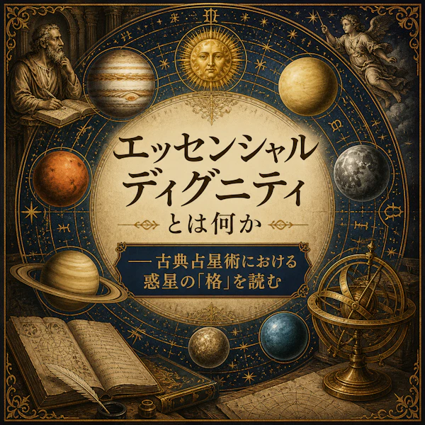 エッセンシャルディグニティとは何か ―― 古典占星術における惑星の「格」を読む