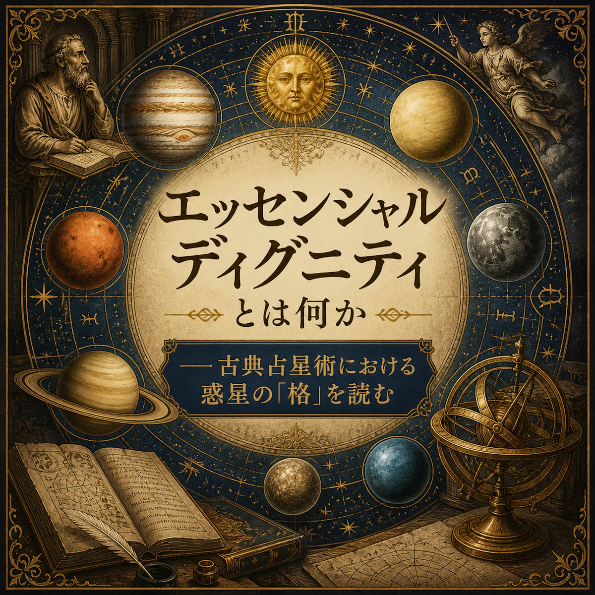 エッセンシャルディグニティとは何か ―― 古典占星術における惑星の「格」を読む