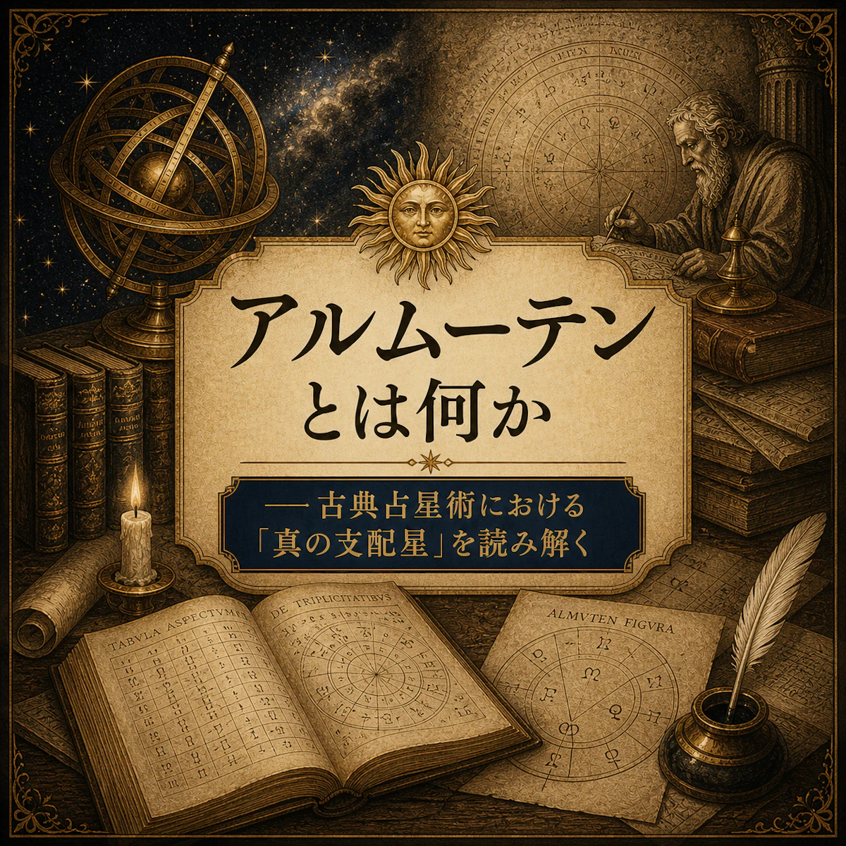 アルムーテンとは何か ―― 古典占星術における「真の支配星」を読み解く
