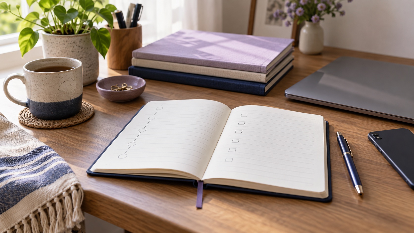 An open notebook for organizing workplace incidents and questions