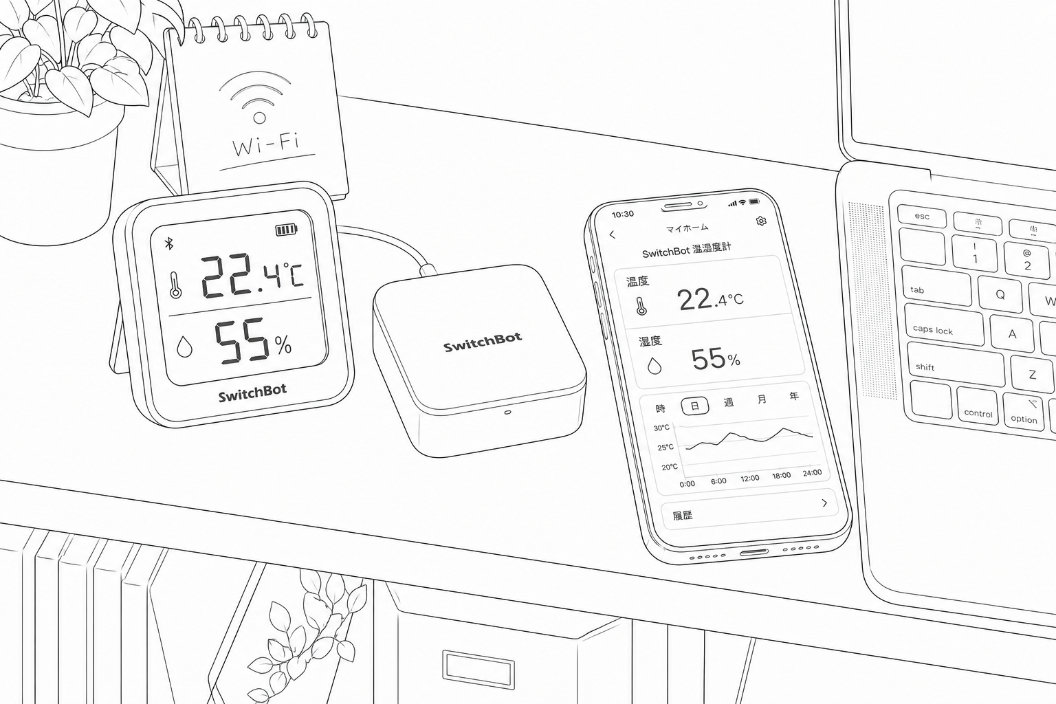 SwitchBotハブがないとAPIは使えない？温湿度データ取得の仕組みを解説