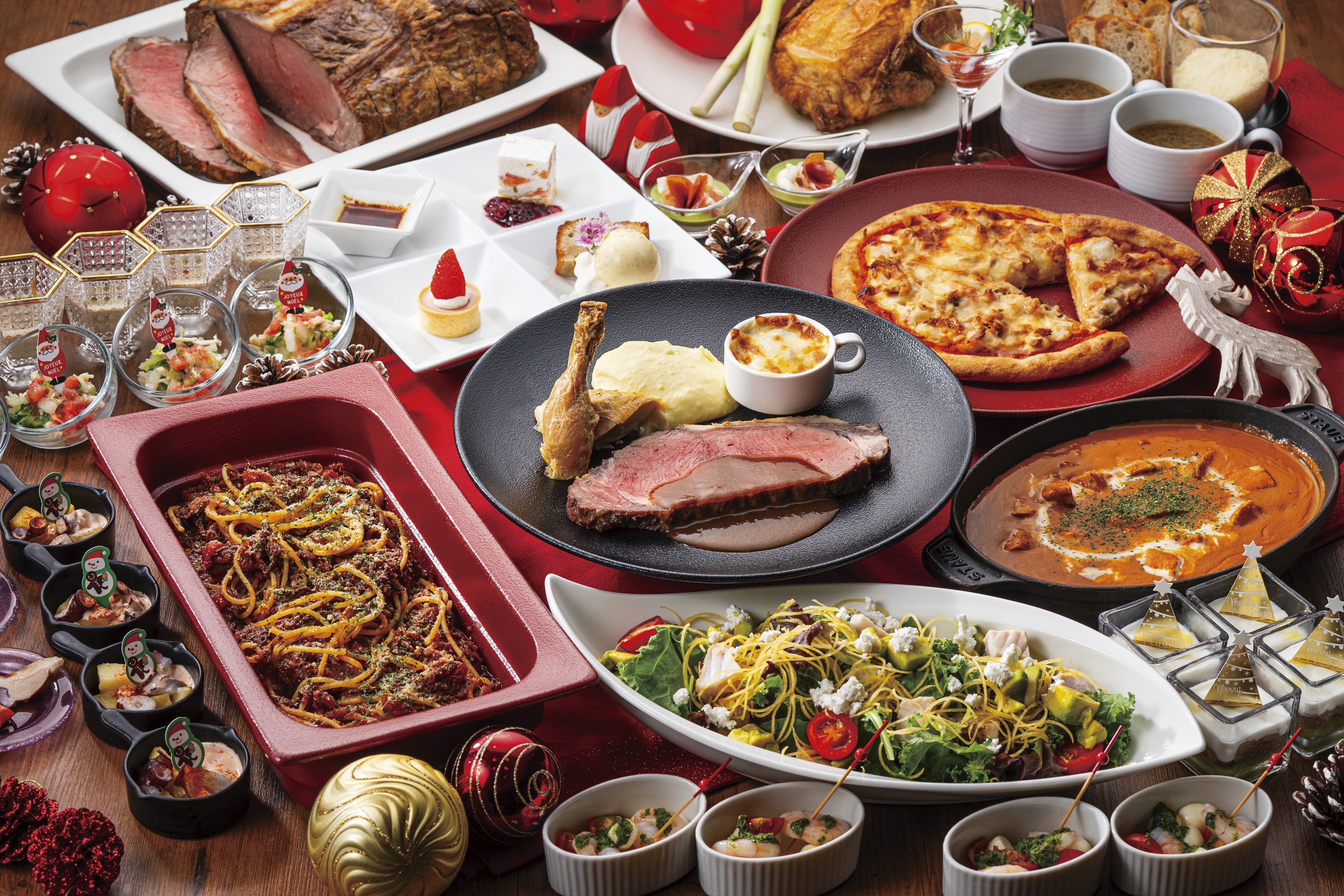 クリスマスランチブッフェ2025 -【公式】ザ ロイヤルパークホテル アイ