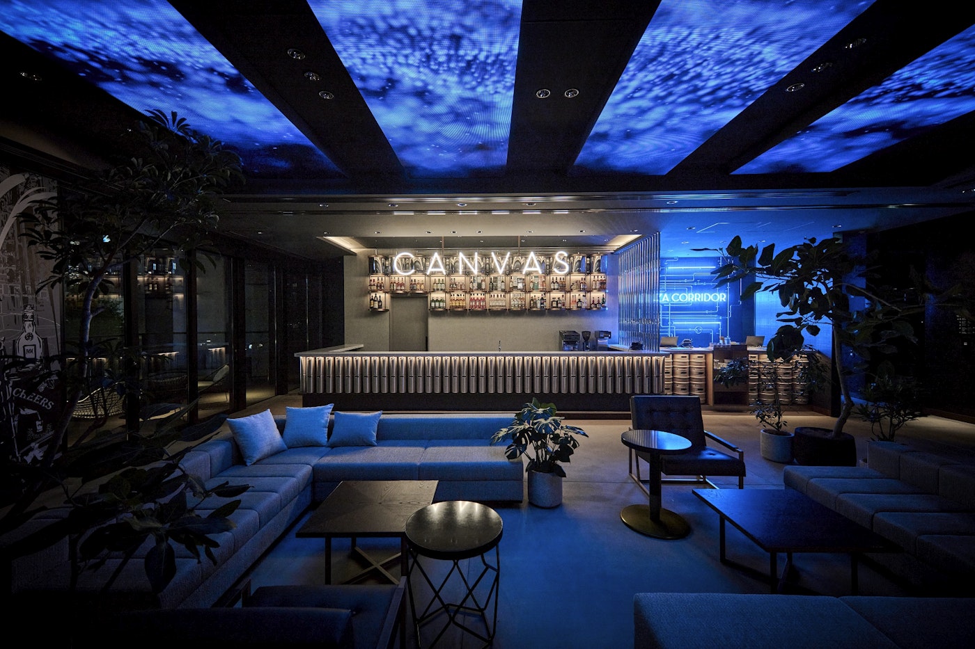 2F「CANVAS LOUNGE produced by P.C.M.」