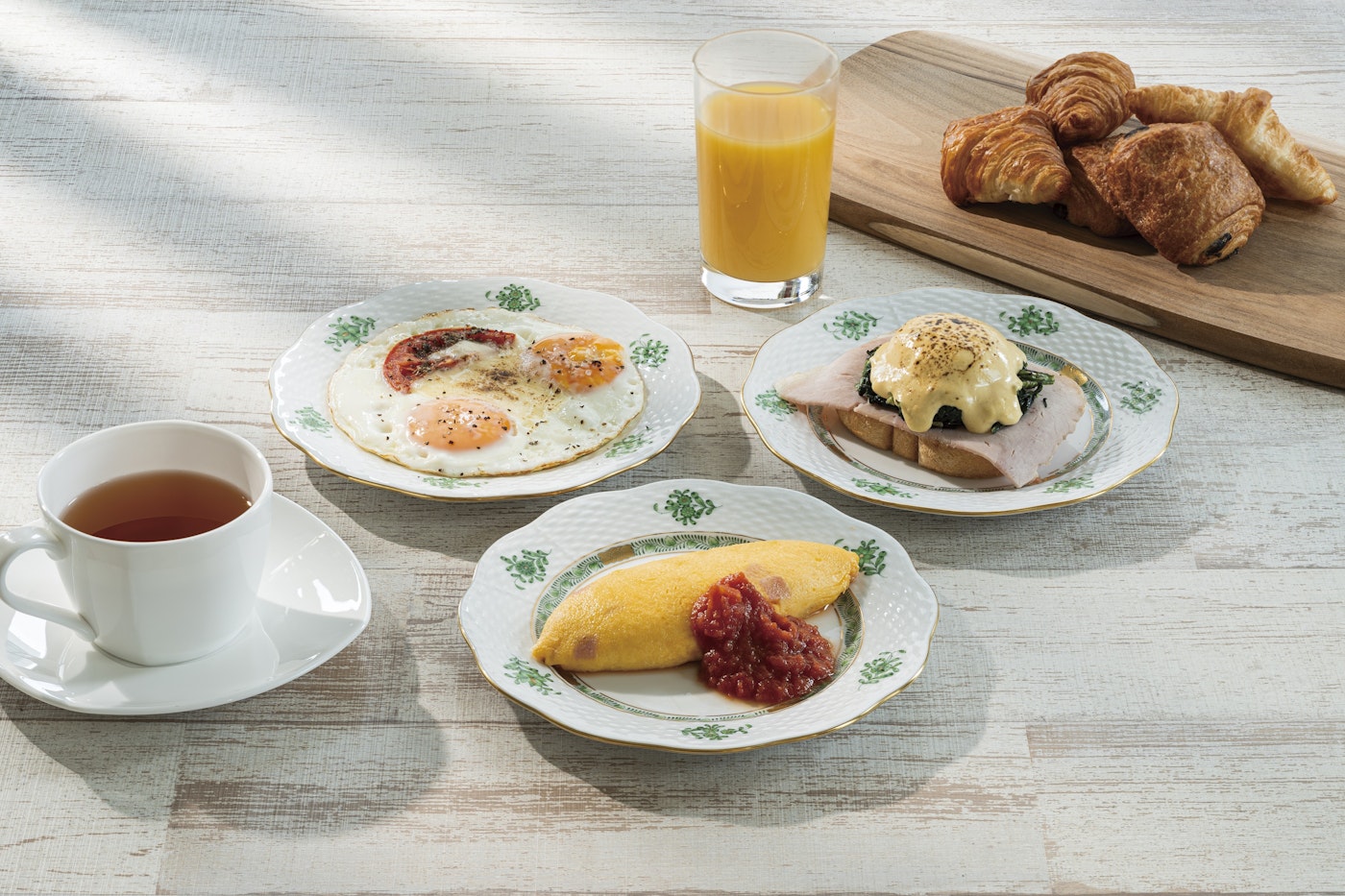 3種からお選びいただけるできたて玉子料理