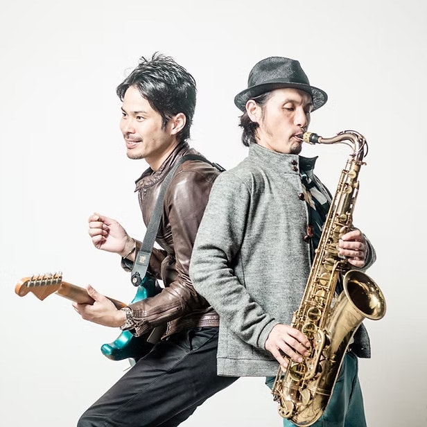早川一平（Sax）＆ 芦田良平（Gu）