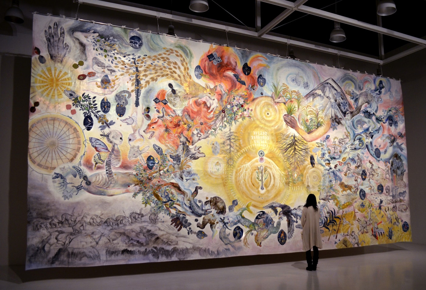 Maki Ohkojima, Tomorrow's Harvest, 2017-18 / Photo: Mari Habaya / © Maki Ohkojima with Agros Art Project All Rights Reserved / Deposited by Aomori Museum of Art