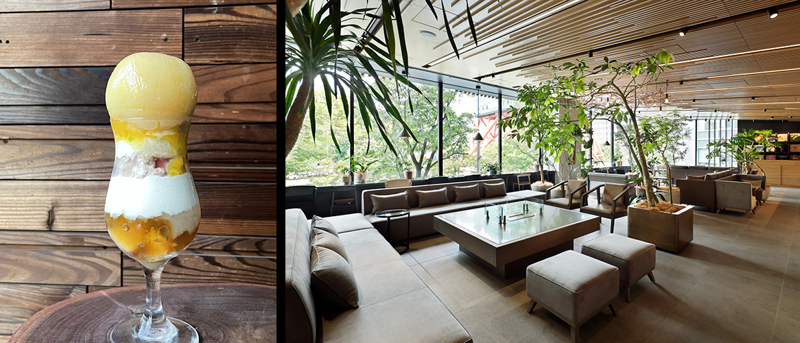 7/1～8/31】CANVAS LOUNGE「KOKAGE」桃パフェ販売 - 【公式】ザ