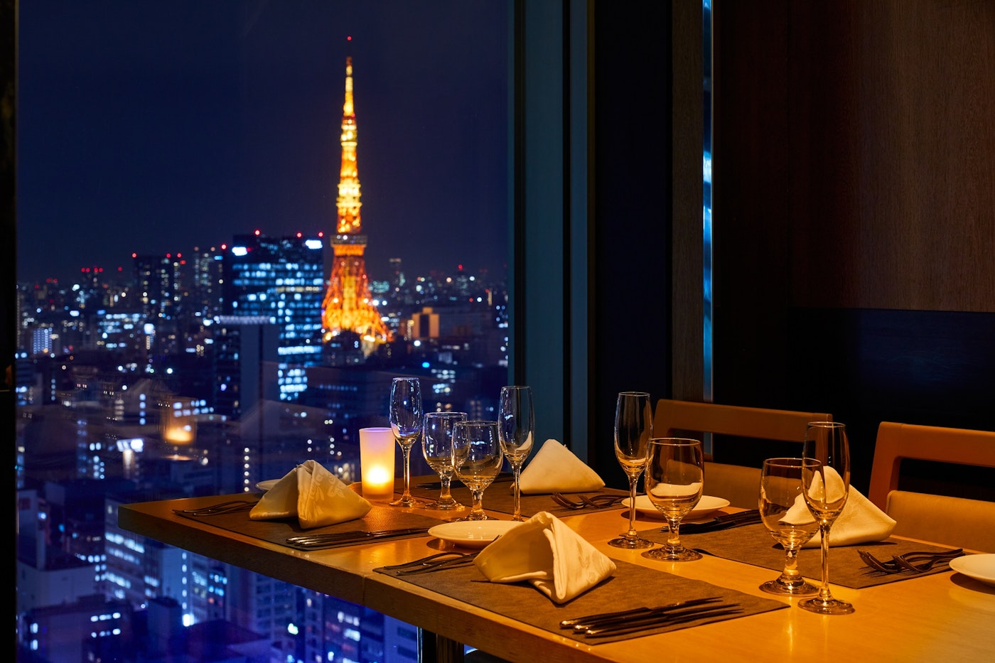 美しい夜景と美味しいお料理の思い出を
