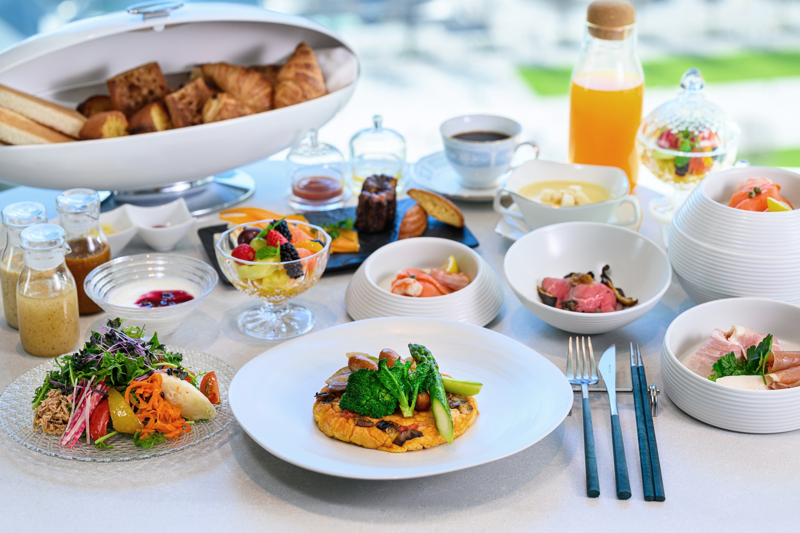 ルームサービス朝食 “丸ノ内ブレックファスト” ※画像は2名様分