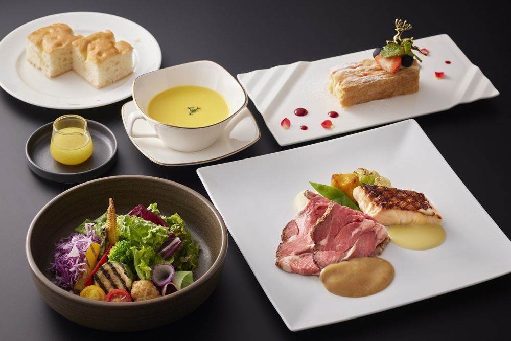 天然真鯛のグリル ブールブランソース