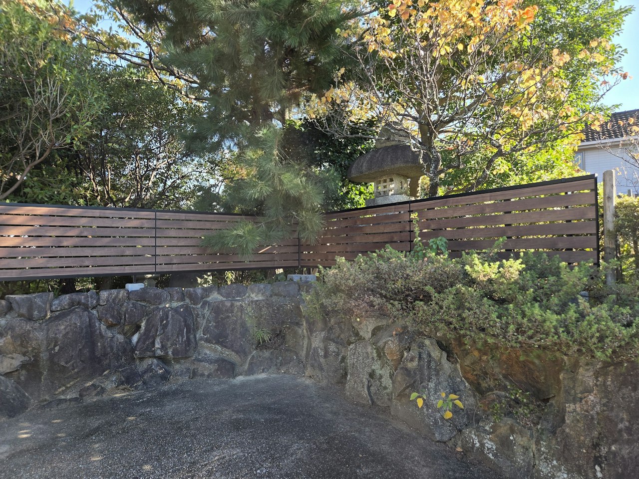 フェンス工事の施工写真 3