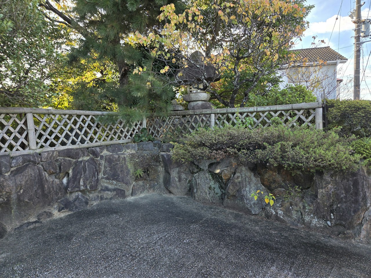フェンス工事の施工写真 1
