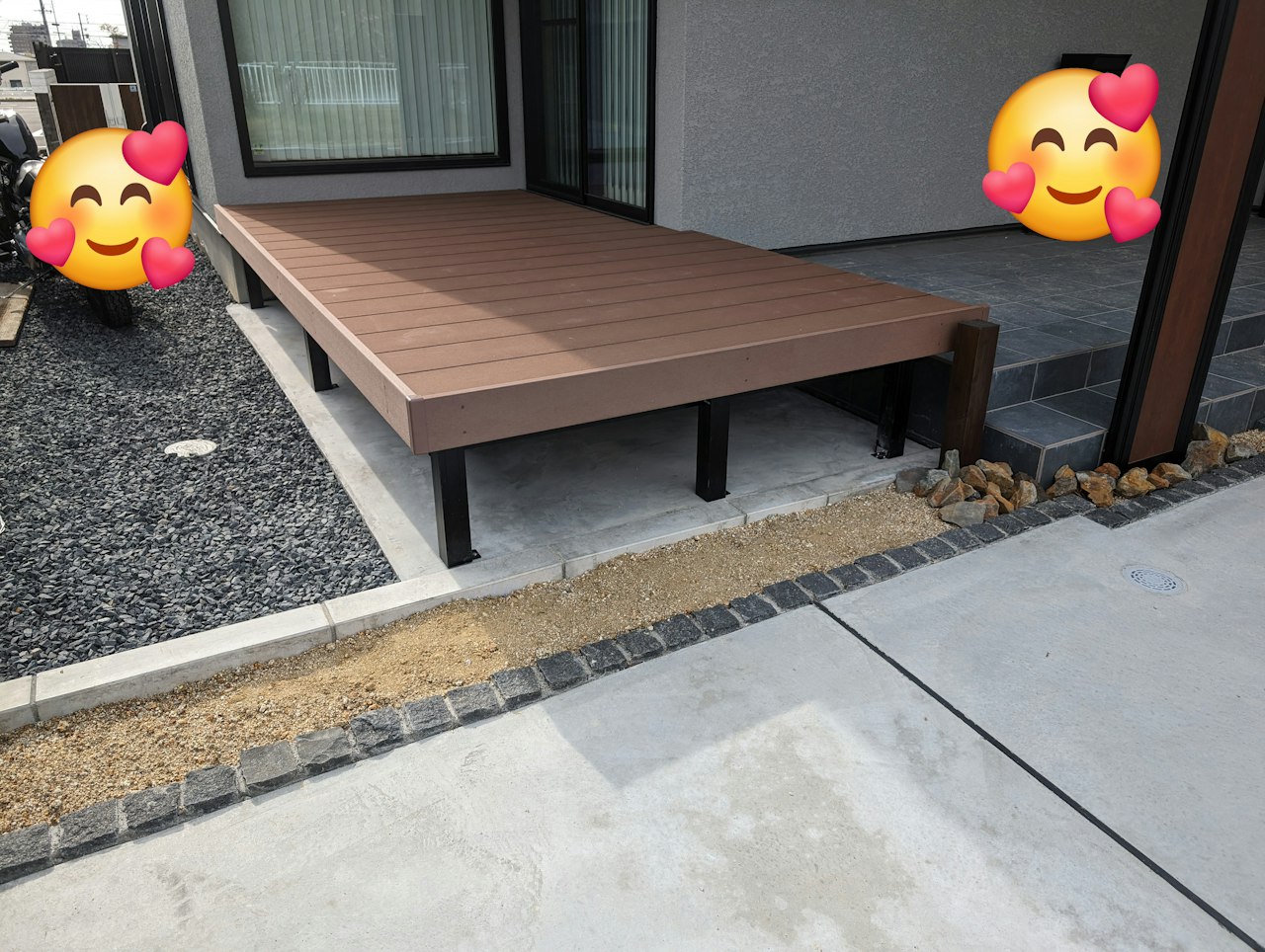 外部構造のリモデリングの施工写真 2