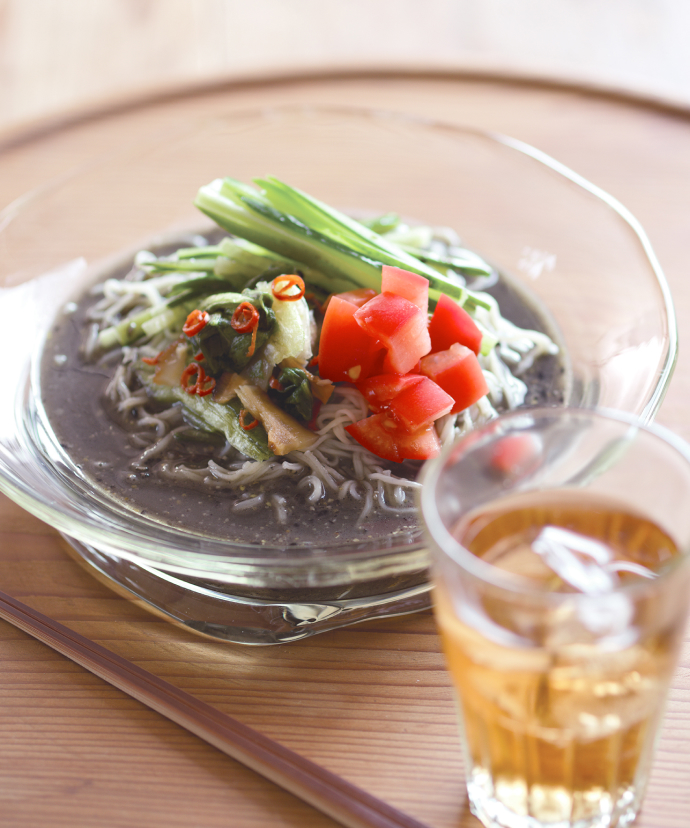【夏限定品】黒胡麻山椒冷やしめん