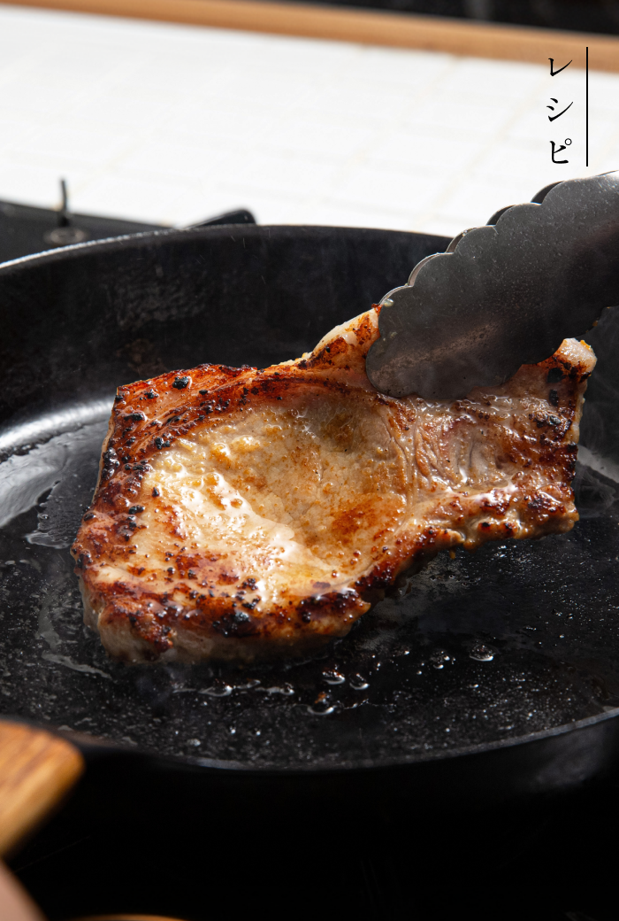 お肉にだし？：意外と合います、 夏の肉おかず